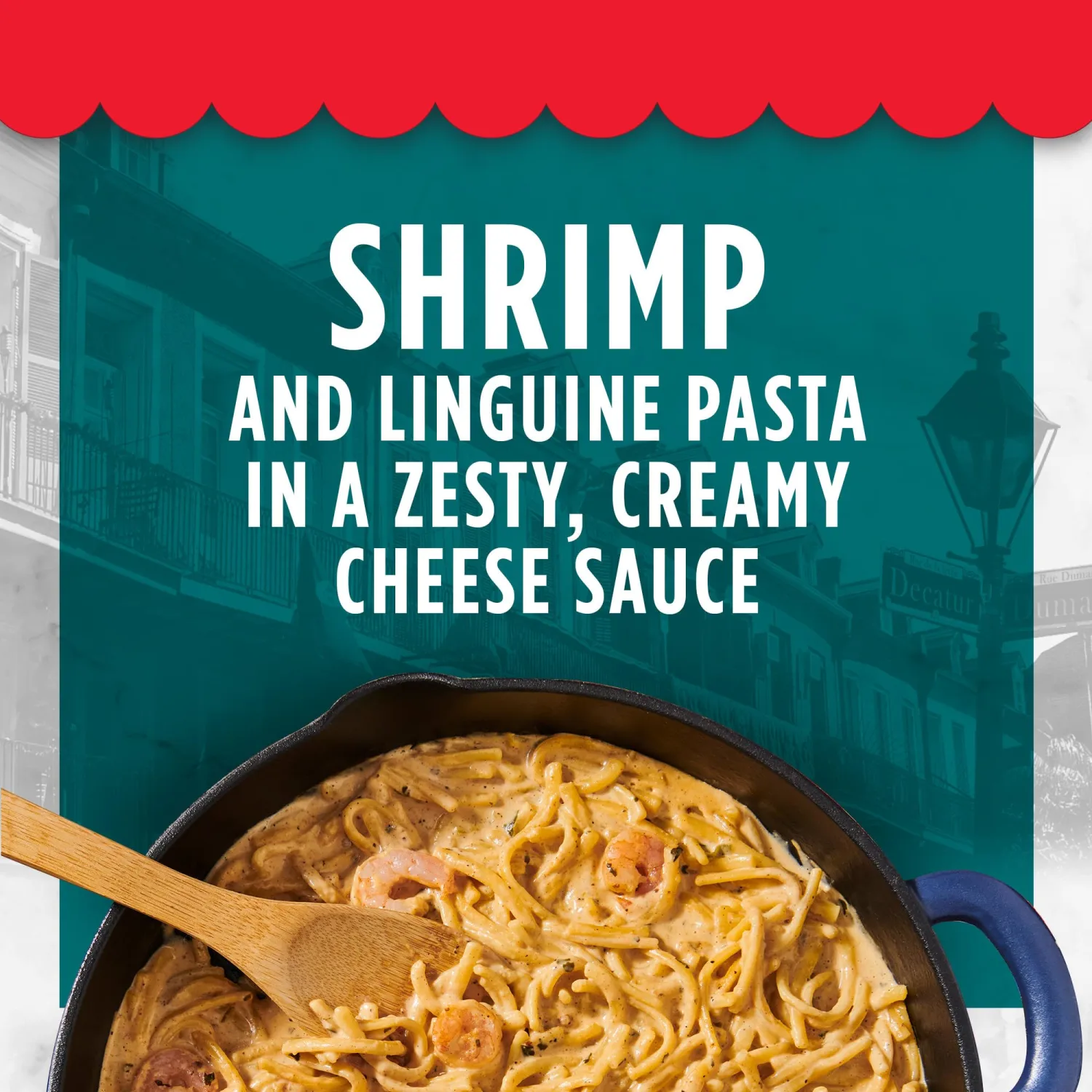 Zatarain's Shrimp Alfredo, Frozen Meal, 10.5 oz