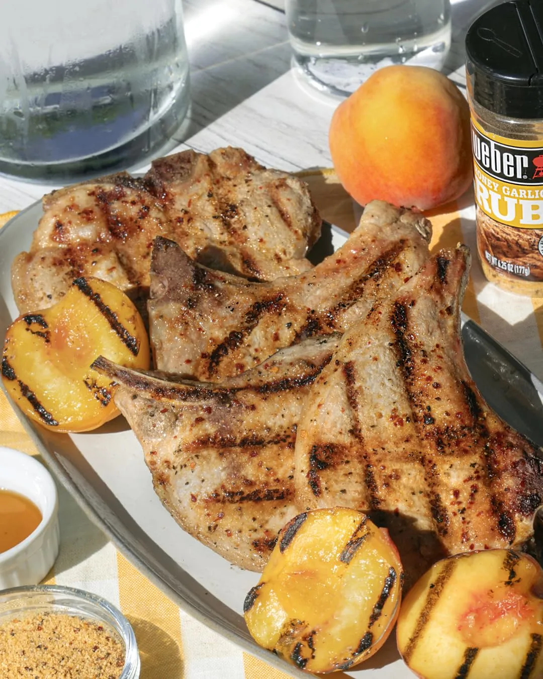 Weber Honey Garlic Rub, 6.25 Ounce Shaker