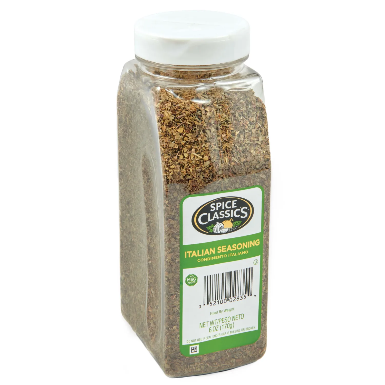 Spice Classics Italian Seasoning, 6 oz - One 6 Ounce Container of Italian Seasoning Spice for Authentic Italian Cooking, Perfect in Sauces, Vegetables, Pasta Dishes, Pizza and More
