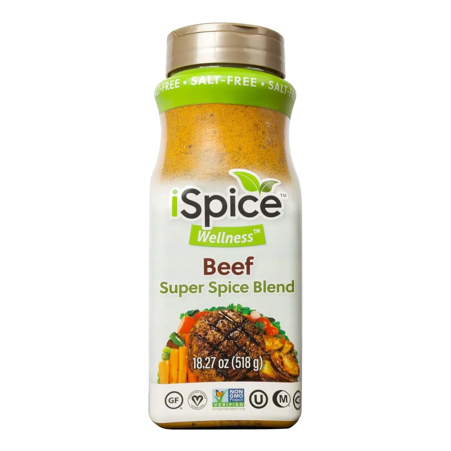 iSpice Blend| Beef Seasoning | 18.27 oz | Mixed Spice & Seasoning | Bulk Size | Halal | Kosher