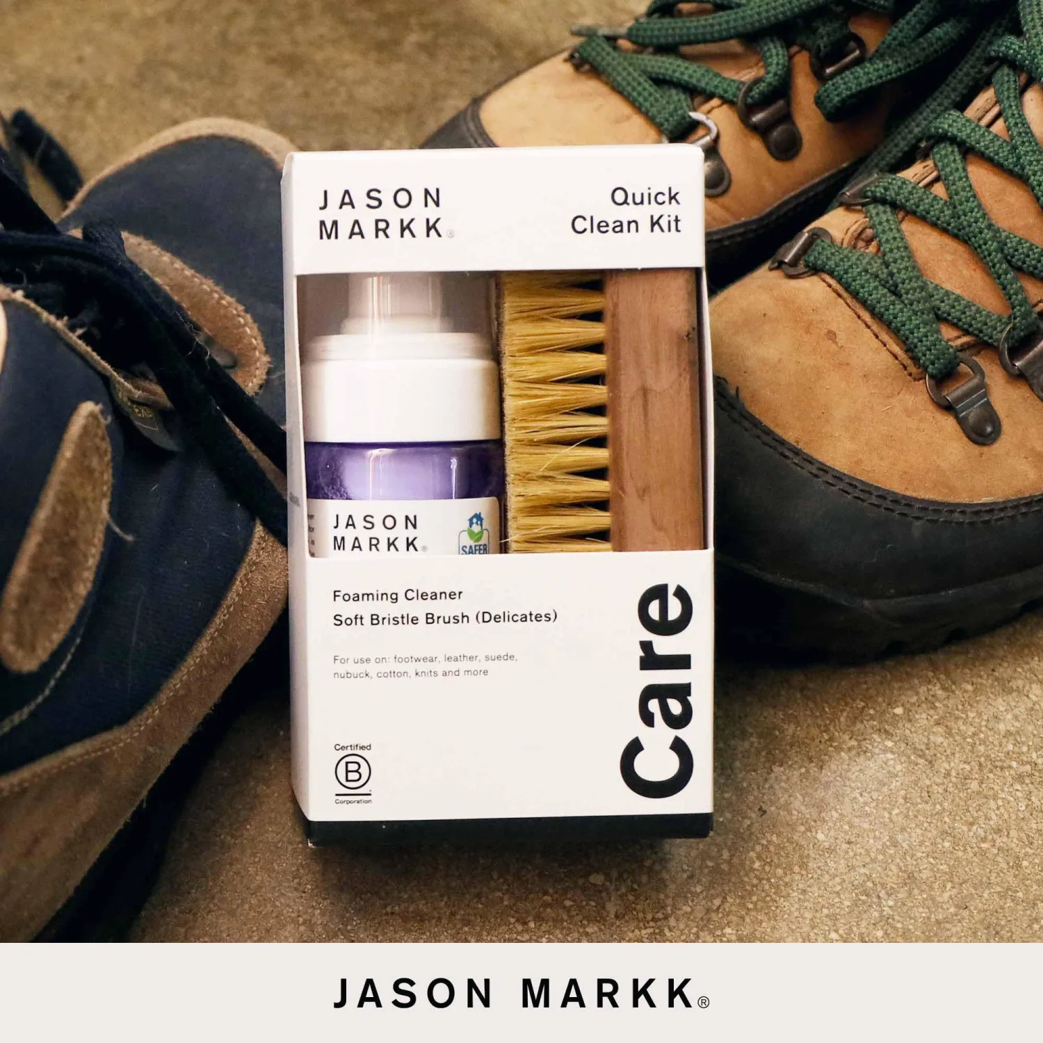 Jason Markk Shoe & Sneaker Care, Shoe Cleaner, Cleans & Conditions Footwear