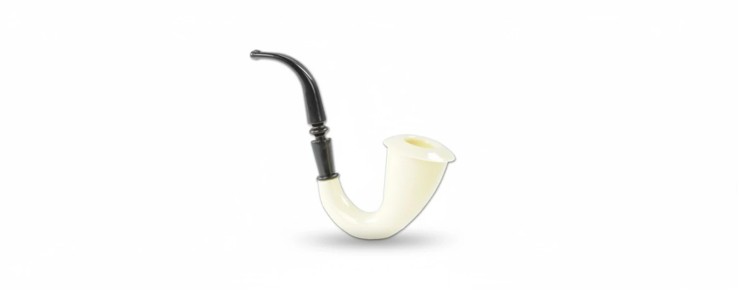 Beistle 3Piece Sherlock Pipes, 5, Black/White