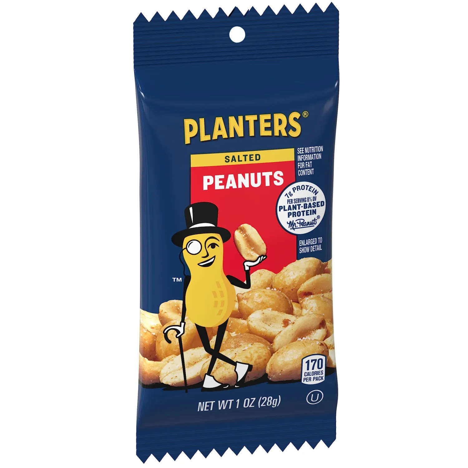 Planters Salted Peanuts (48 1-ounce packs)
