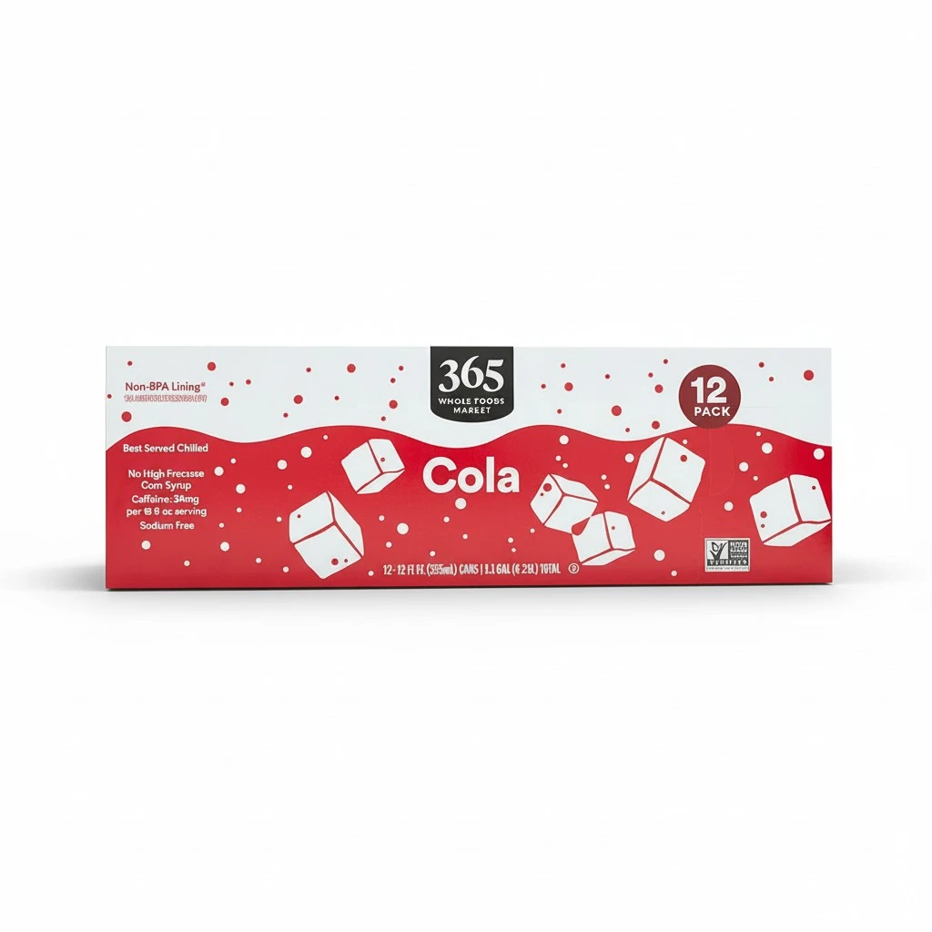 365 by Whole Foods Market, Cola 12 Pack, 12 Fl Oz