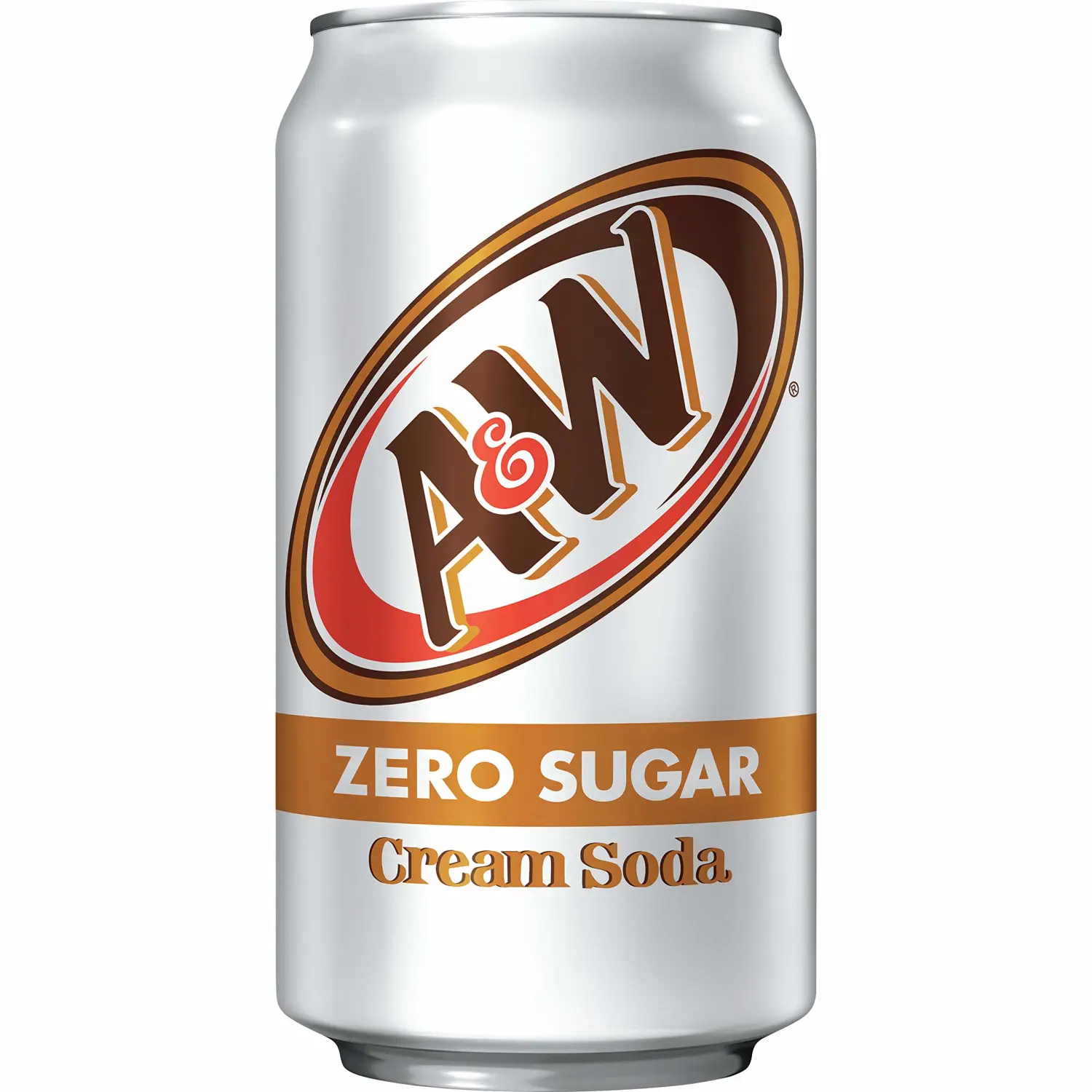 A&W Cream Soda Zero Sugar, 12 fl. oz. Cans, 12 Pack (Pack of 2)