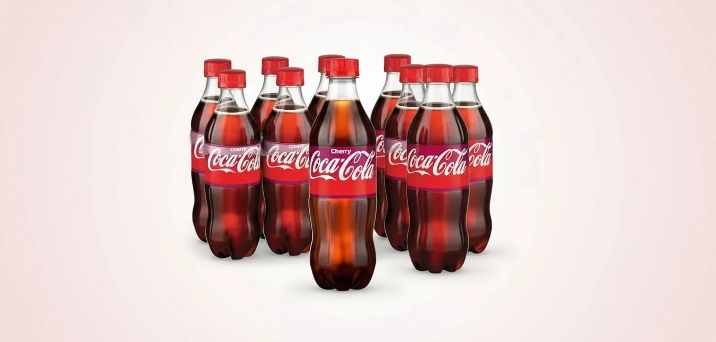 Coca-Cola Cherry Soda Soft Drink, 16.9 fl oz, 12 Pack