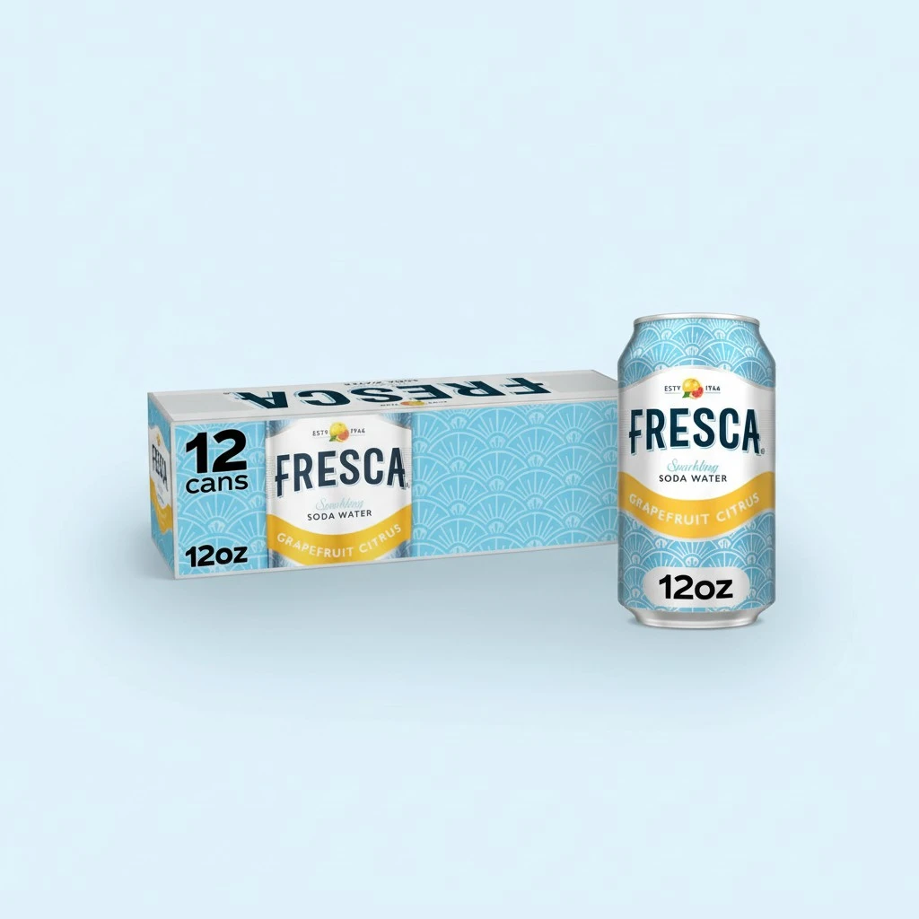 Fresca Citrus Soda, 12 Ounce (Pack of 12)