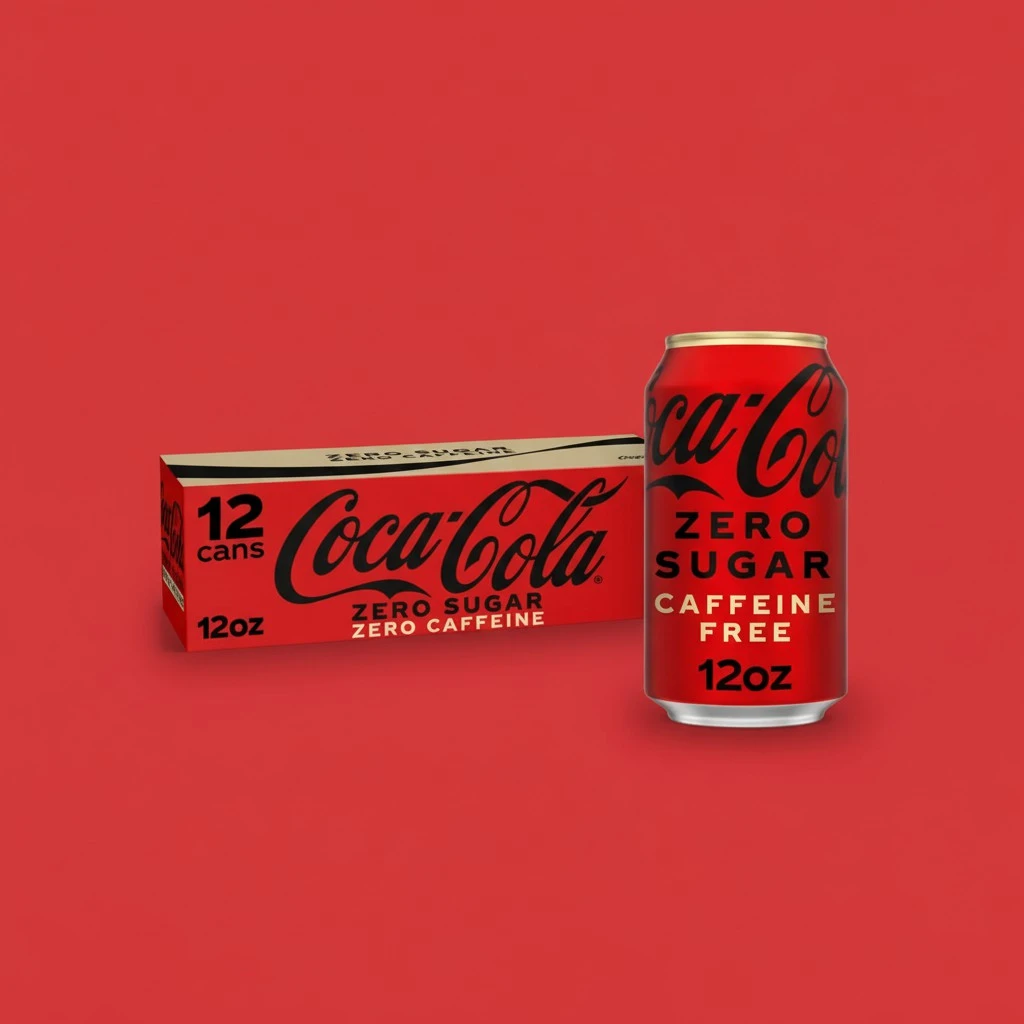 Coca-Cola Zero Caffeine-Free Soda, 12 Fl Oz (pack of 12)