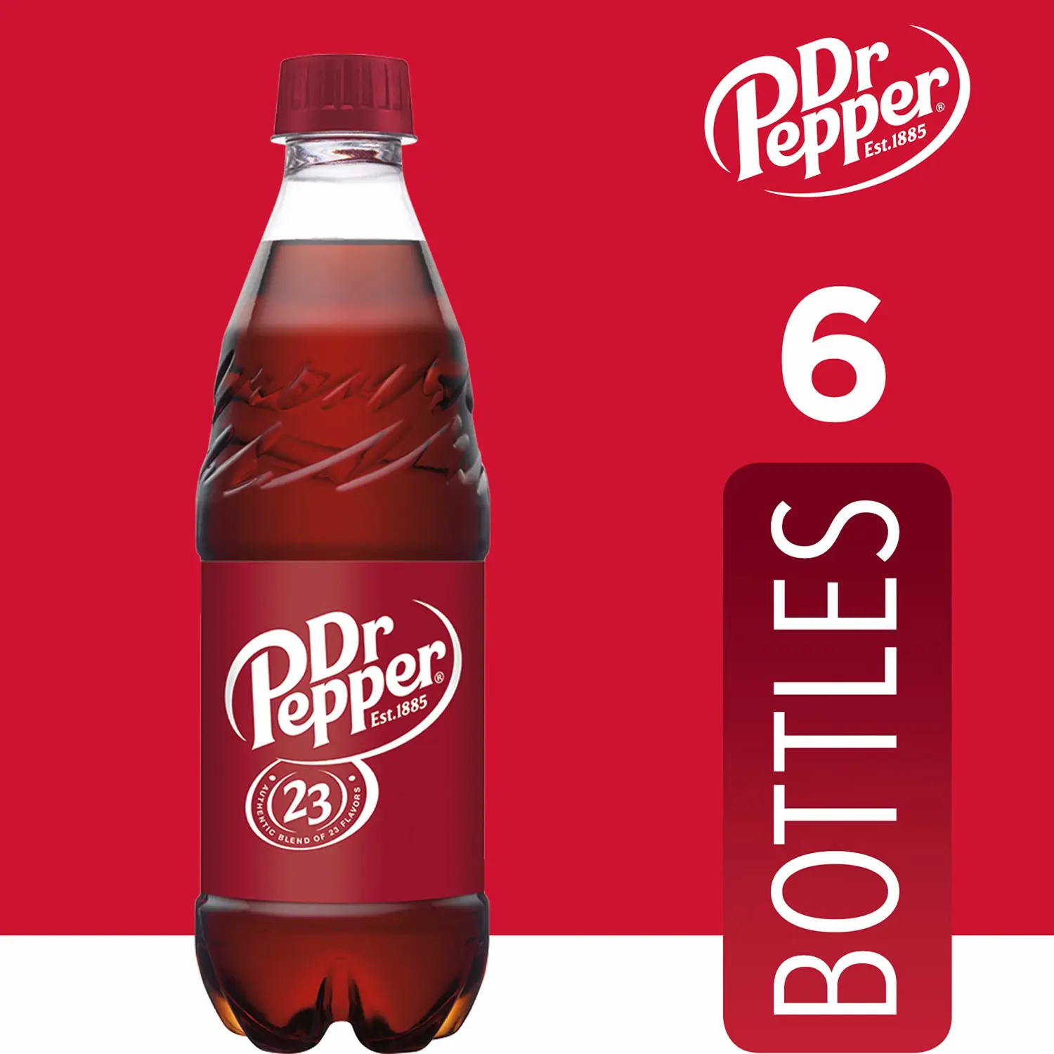 DR PEPPER - 16.9 OZ, 6 PK