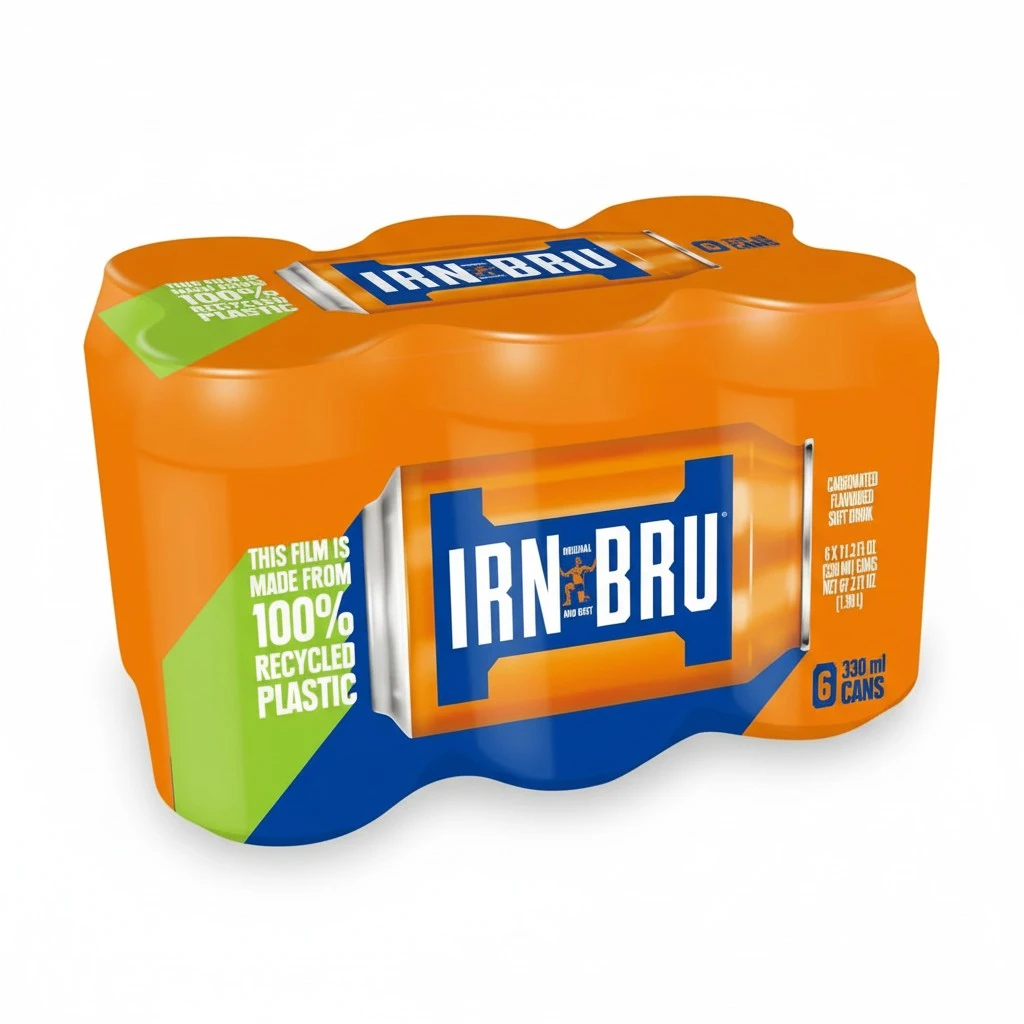 IRN-BRU From AG Barr The Original and Best Sparkling Flavored Soft Drink | A Scottish Favorite | 330 ML (Pack of 6)