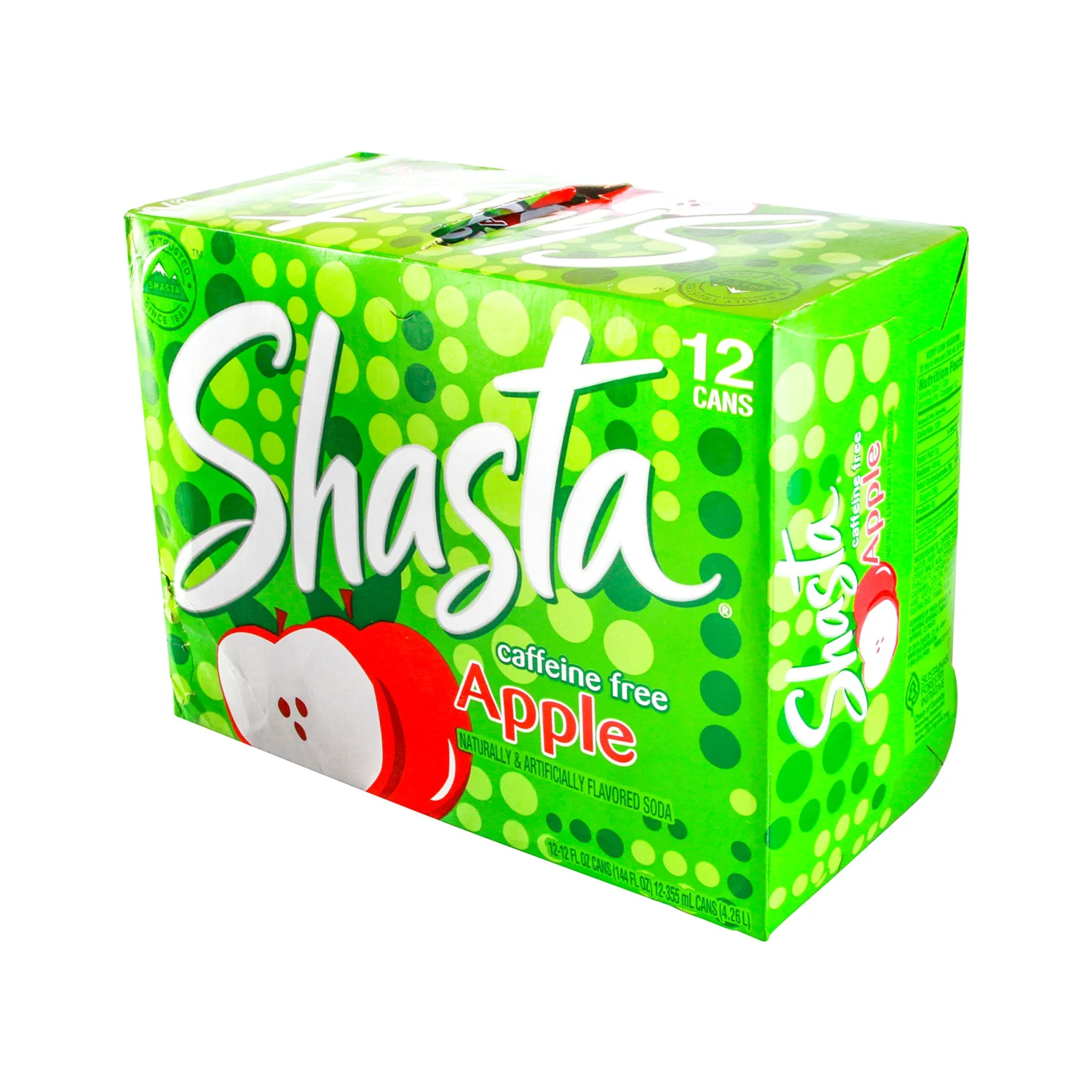 Shasta Apple, 144 Fl Oz