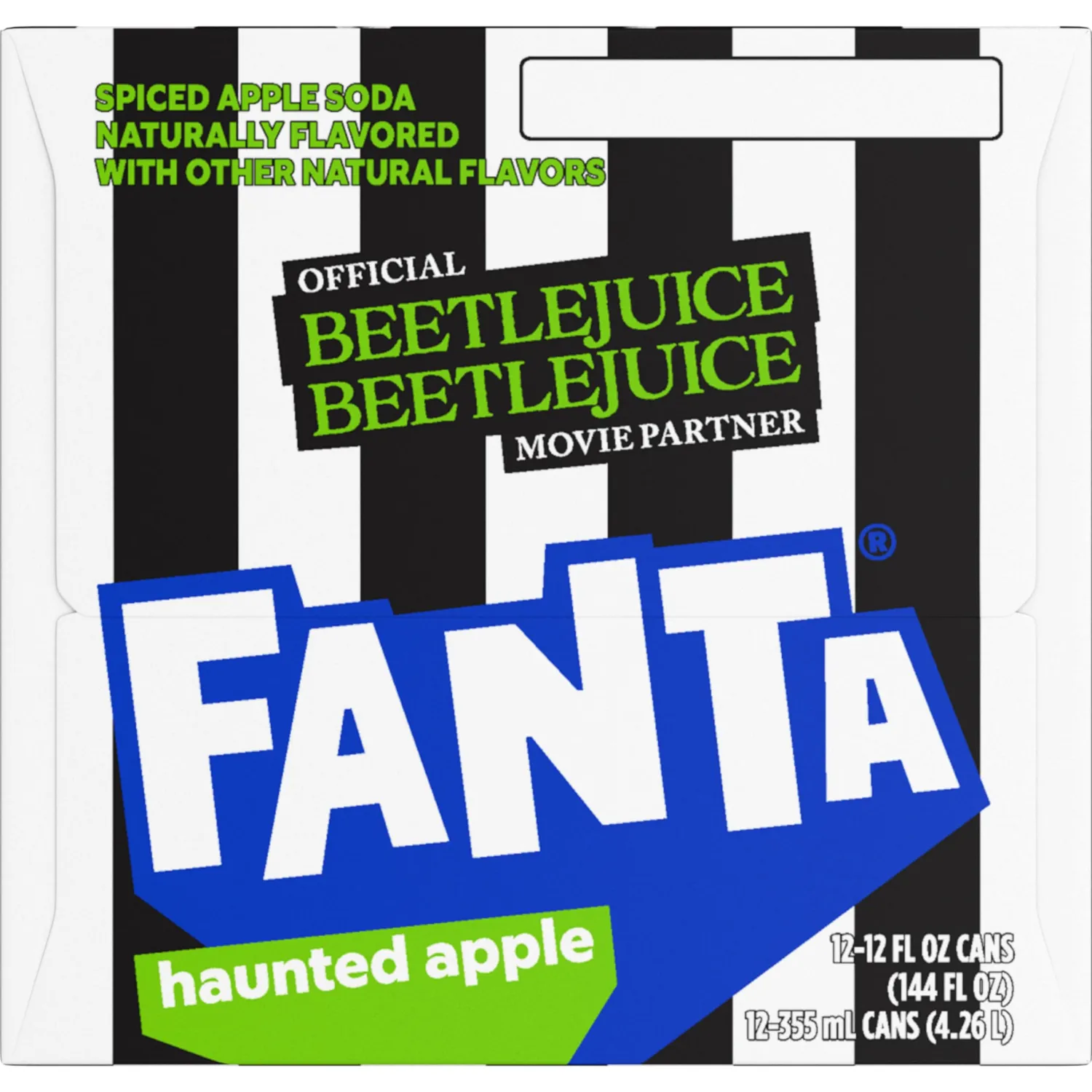 12oz 12pk Fanta Haunted Apple