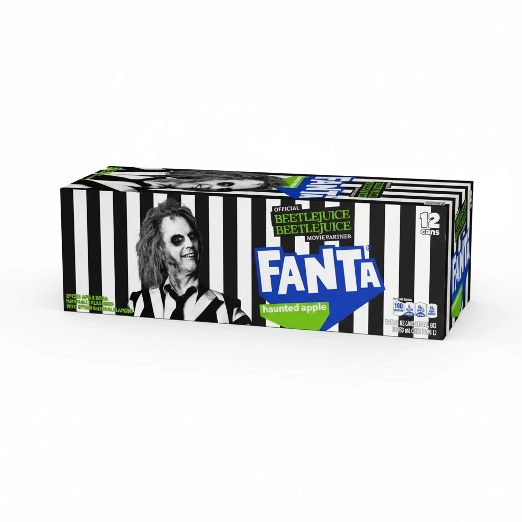 12oz 12pk Fanta Haunted Apple