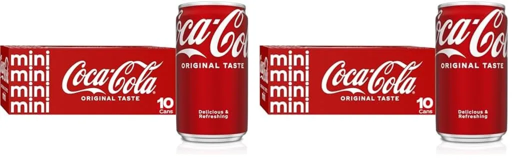 Coca-Cola Soda Soft Drink, 7.5 fl oz (Pack of 20)