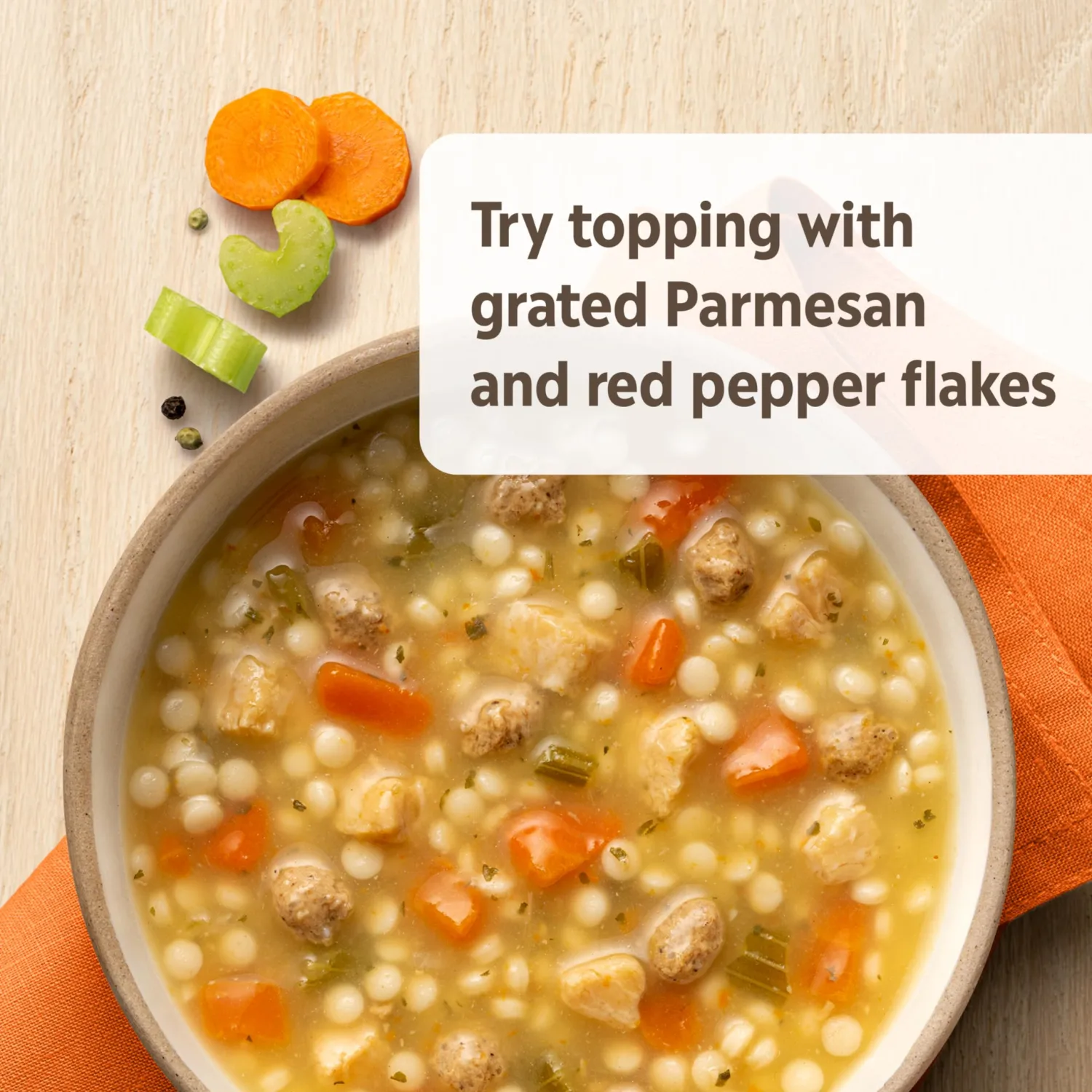 Campbell's Homestyle Italian-Style Chicken Soup With Turkey Meatballs, 16.1 OZ Can