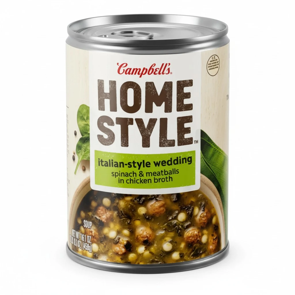 Campbell's Homestyle Italian Wedding Soup, 16.1 OZ Can (Pack of 6)