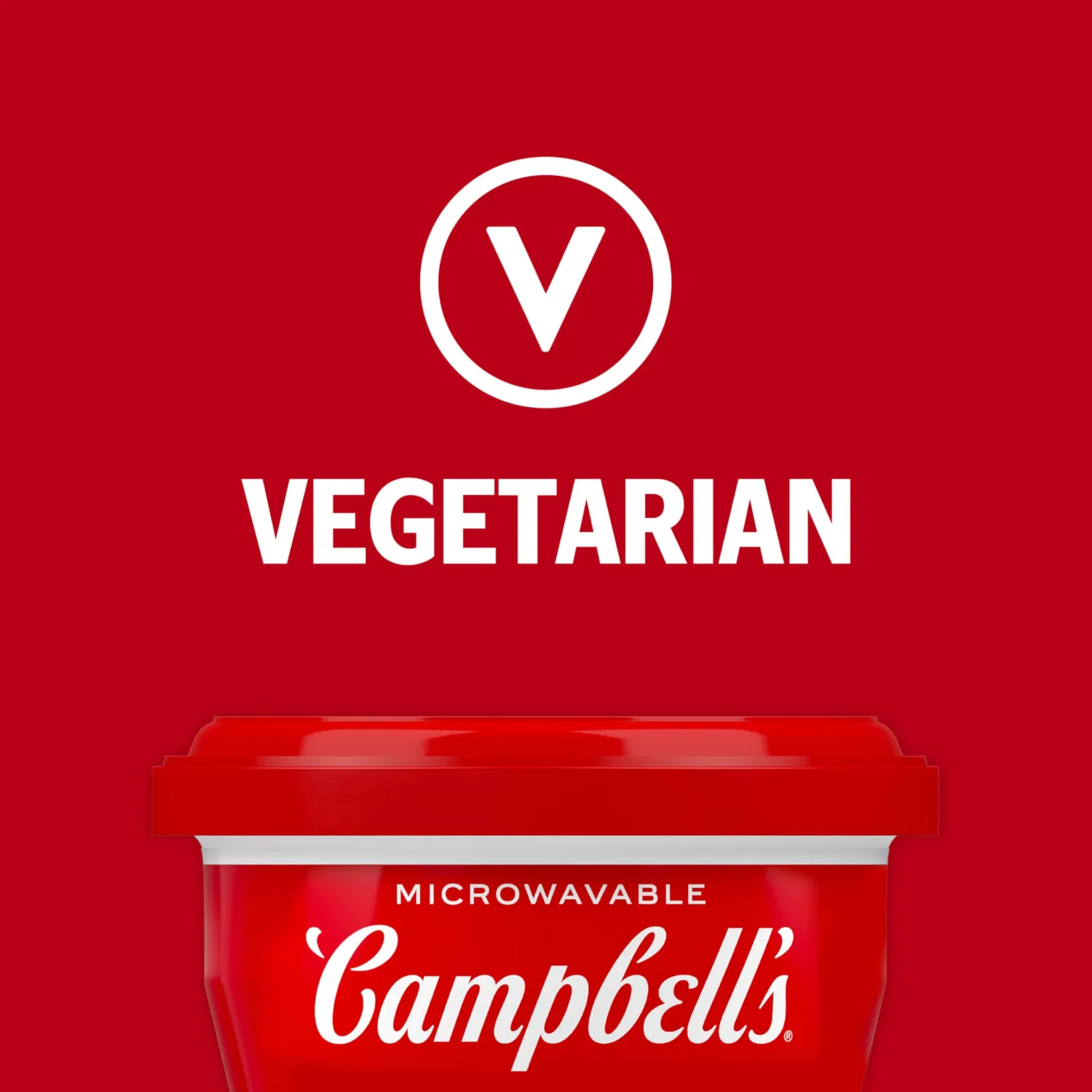 Campbell's Creamy Tomato Soup, 7 Oz Microwavable Bowl (Pack of 4)