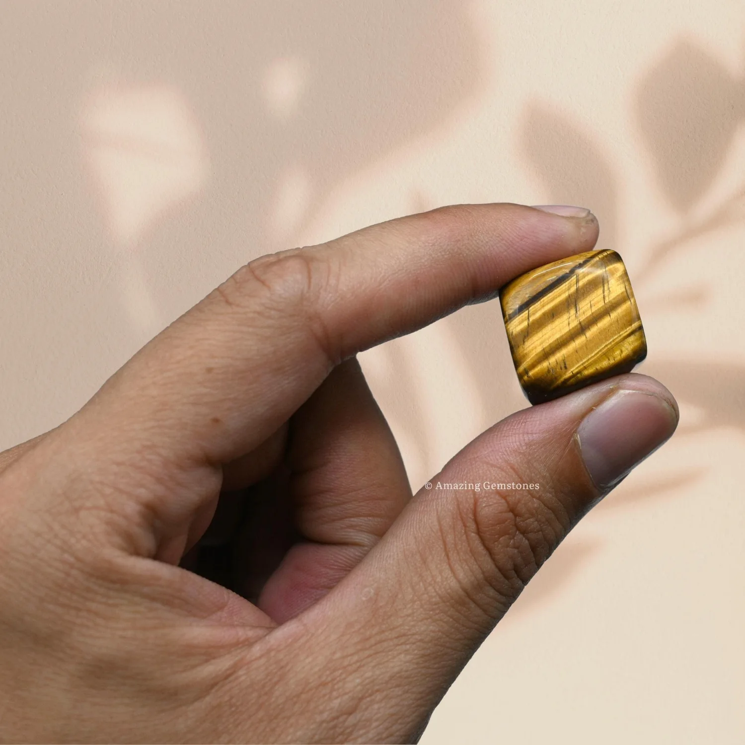 1000+ Carats Tiger Eye Crystal Tumbled Stones Polished Rocks - Natural Gem Stones for Healing - DIY Crystals for Protection