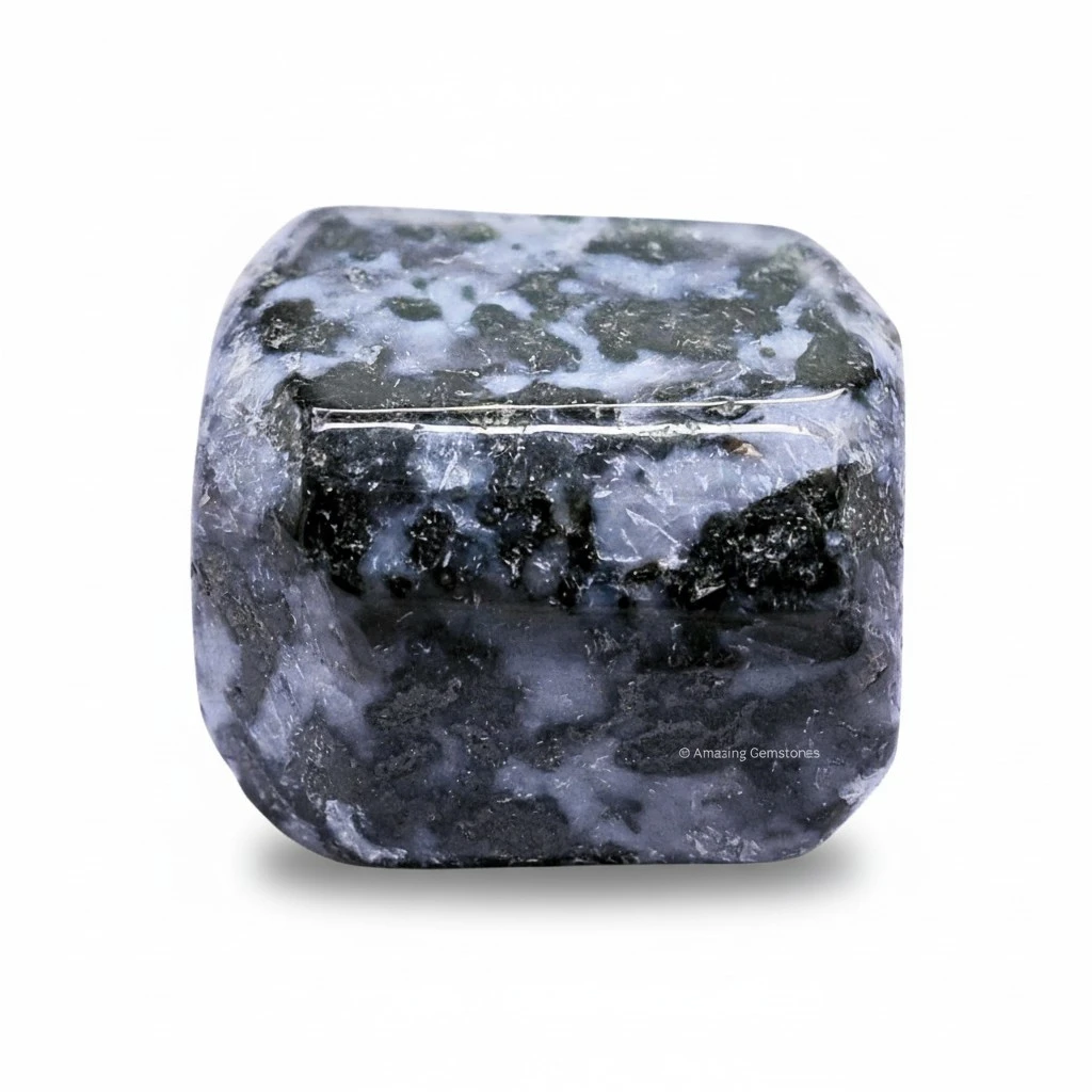 1 oz Indigo Jasper Crystal Tumbled Stones Polished Rocks - Natural Gem Stones for Healing - DIY Crystals for Protection