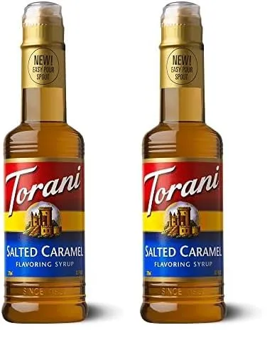 Torani Salted Caramel Syrup 12.7 ounce (Pack of 2)