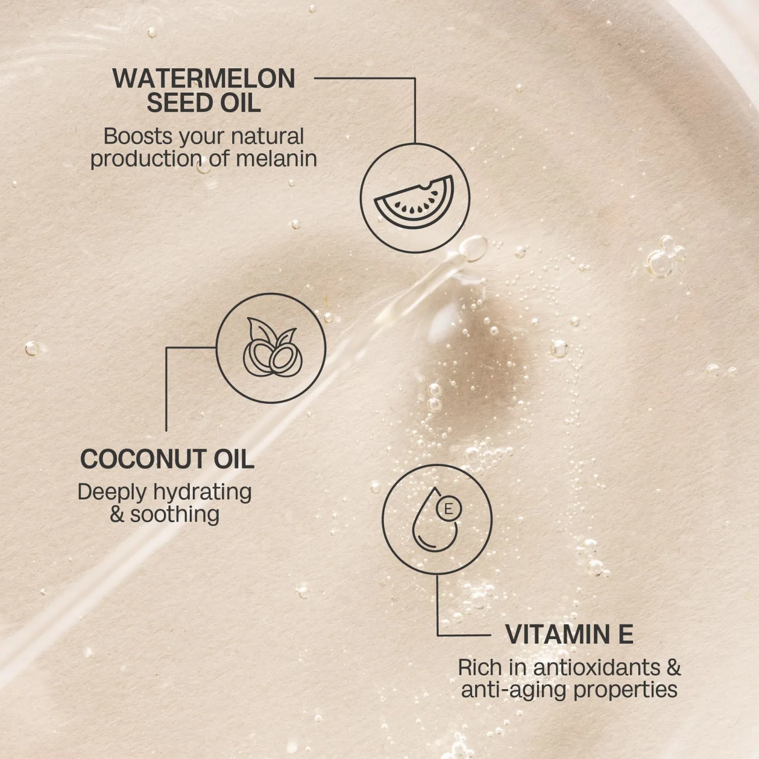 Bali Body Watermelon Tanning Oil SPF 6 | Infused with Natural Oil | Fruity Scent Summer Essential for Golden Deep Glow | Vegan, Cruelty Free (100ml/3.4 fl oz)