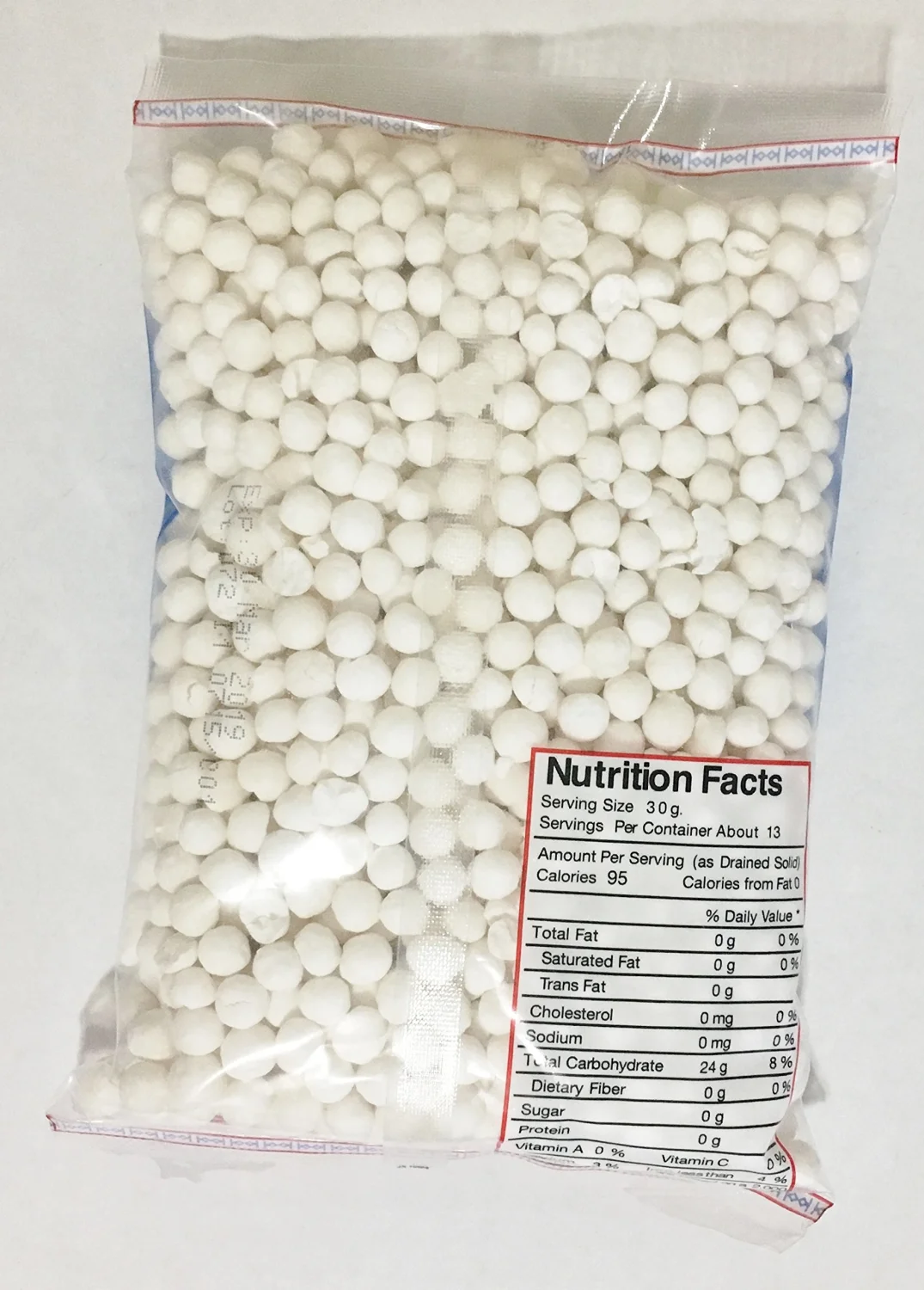 14oz Asuka Tapioca Pearl White Large (One Bag)