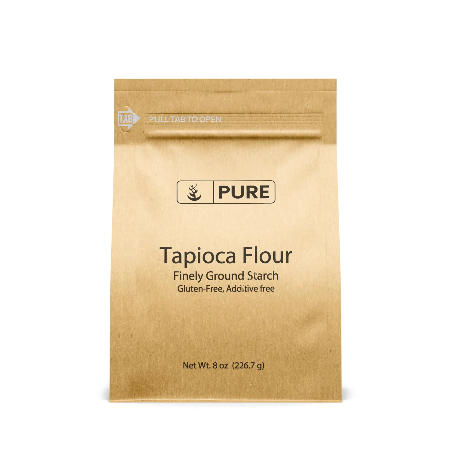 Pure Original Ingredients Tapioca Starch (8 oz) Gluten-Free, Non-GMO, Kitchen Staple, Tapioca Flour