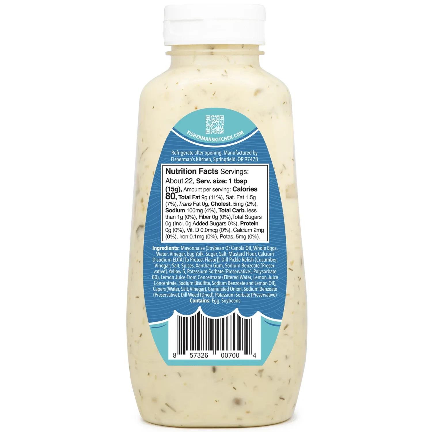 Fisherman's Kitchen Traditional Tartar Sauce (2 Pack)