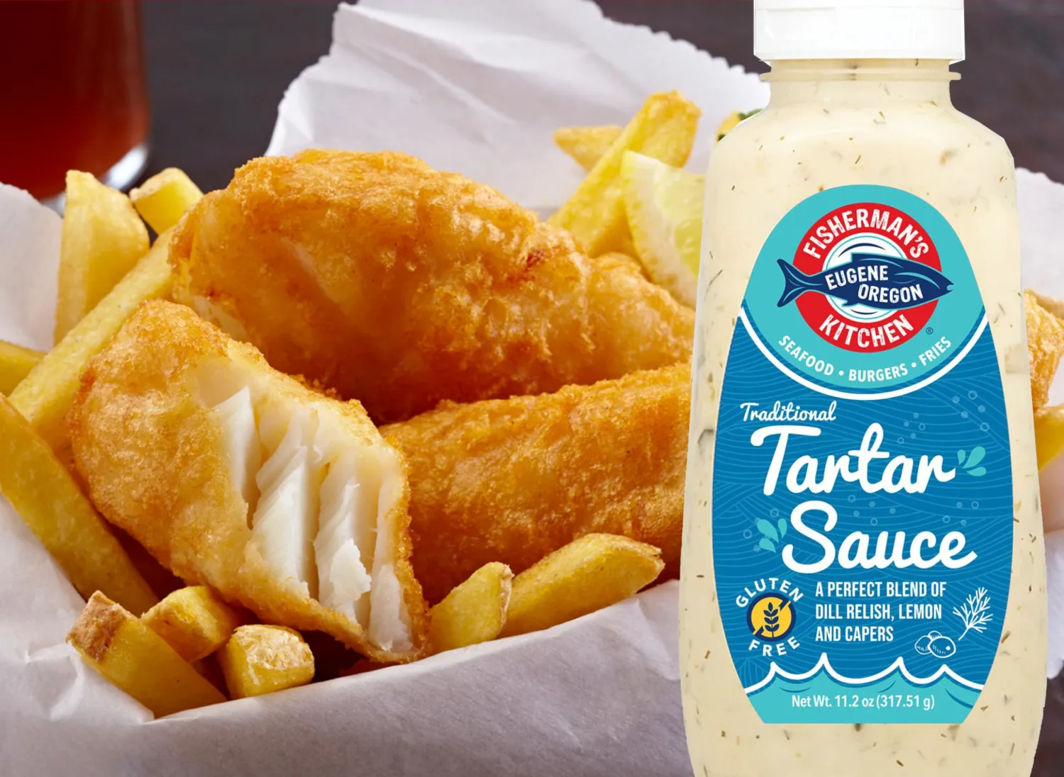 Fisherman's Kitchen Traditional Tartar Sauce (2 Pack)