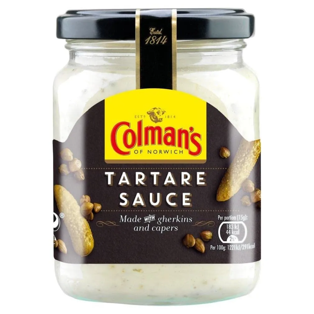 Original Colman's English Tartare Sauce Imported From The UK England- English Tartare Sauce