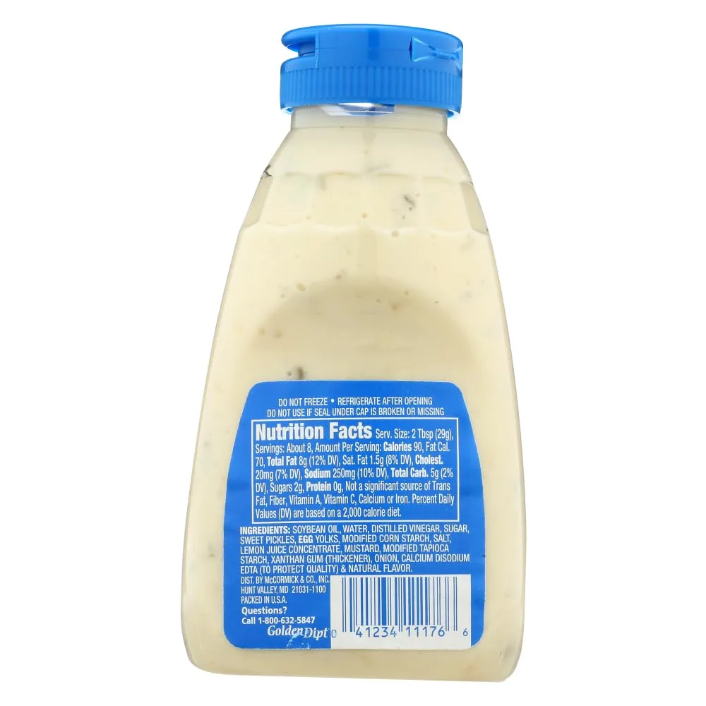 McCormick Golden Dipt Tartar Sauce Original (Pack of 3)