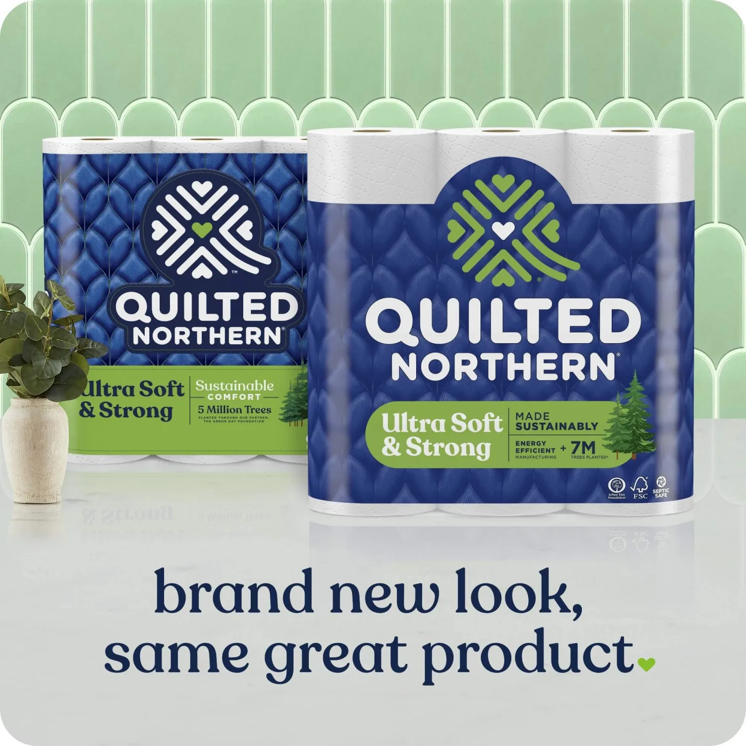 Quilted Northern Ultra Soft & Strong Toilet Paper, 18 Mega Rolls = 72 Regular Rolls, 5X Stronger, Premium Soft Toilet Tissue