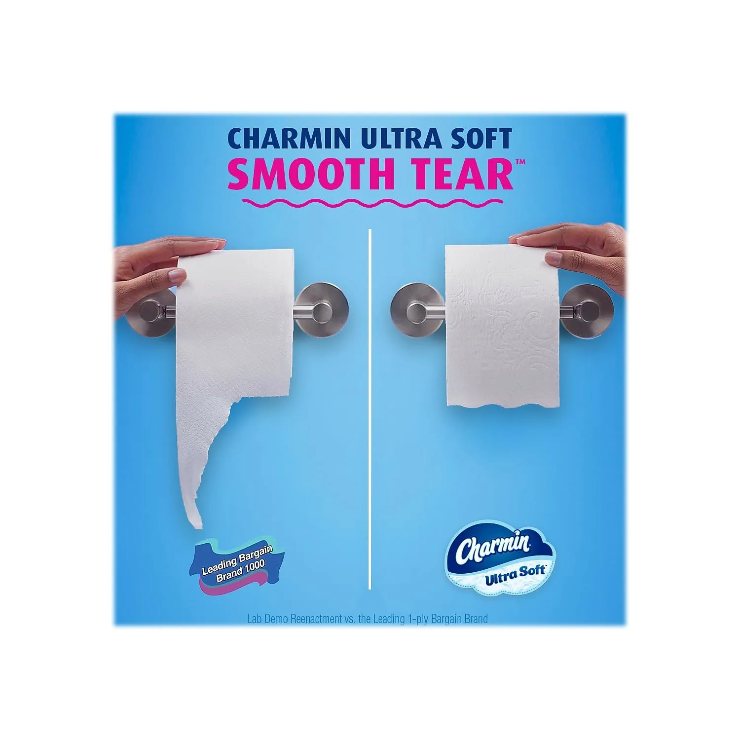 Charmin Ultra Soft Toilet Paper 12 Mega XL Rolls, 336 Sheets Per Roll
