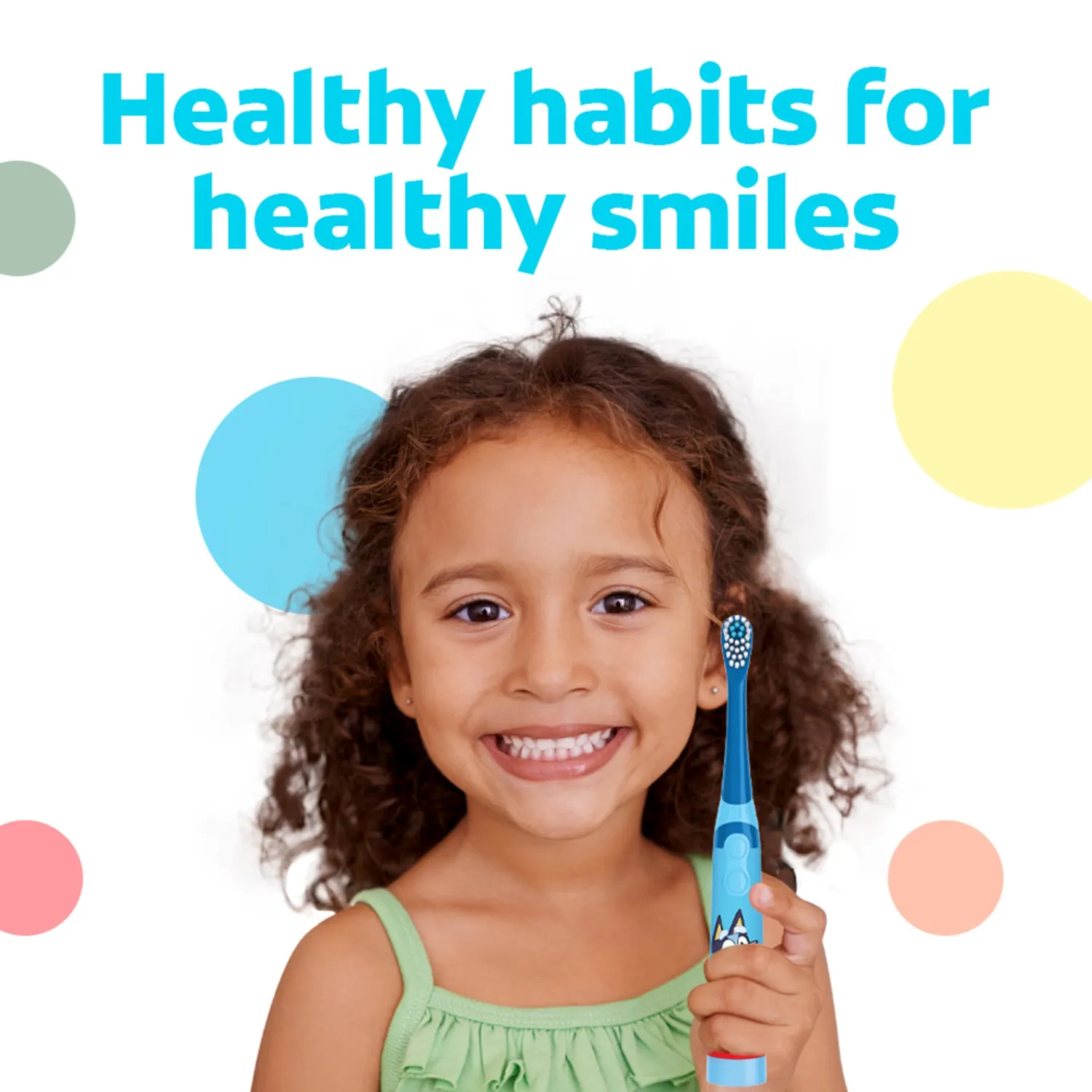 Colgate Kids Bluey Toothpaste with Fluoride, Fights Cavities, Mild Fruit Flavor, Sugar Free, 4.6 Oz Tube (Pack of 2)