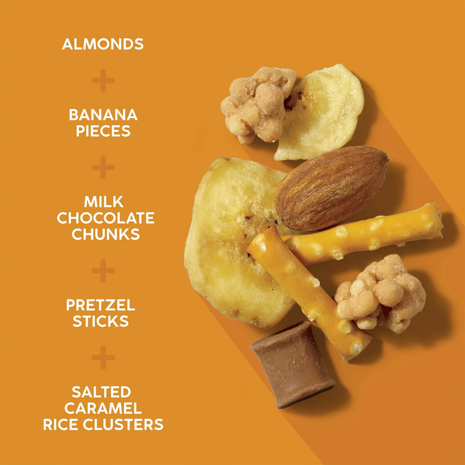 WildRoots Trail Mix, Made with Non-GMO Ingredients & Natural Flavor Salted Caramel Chocolate Banana, 6.5 Ounce (Pack of 1)