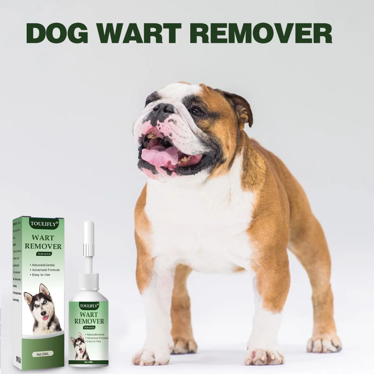 Dog Wart Remover, Natural Dog Wart Removal, Tag Remover Skin, Rapidly Eliminates Pets Warts, Dog Skin Tags with no Harm and Irritation