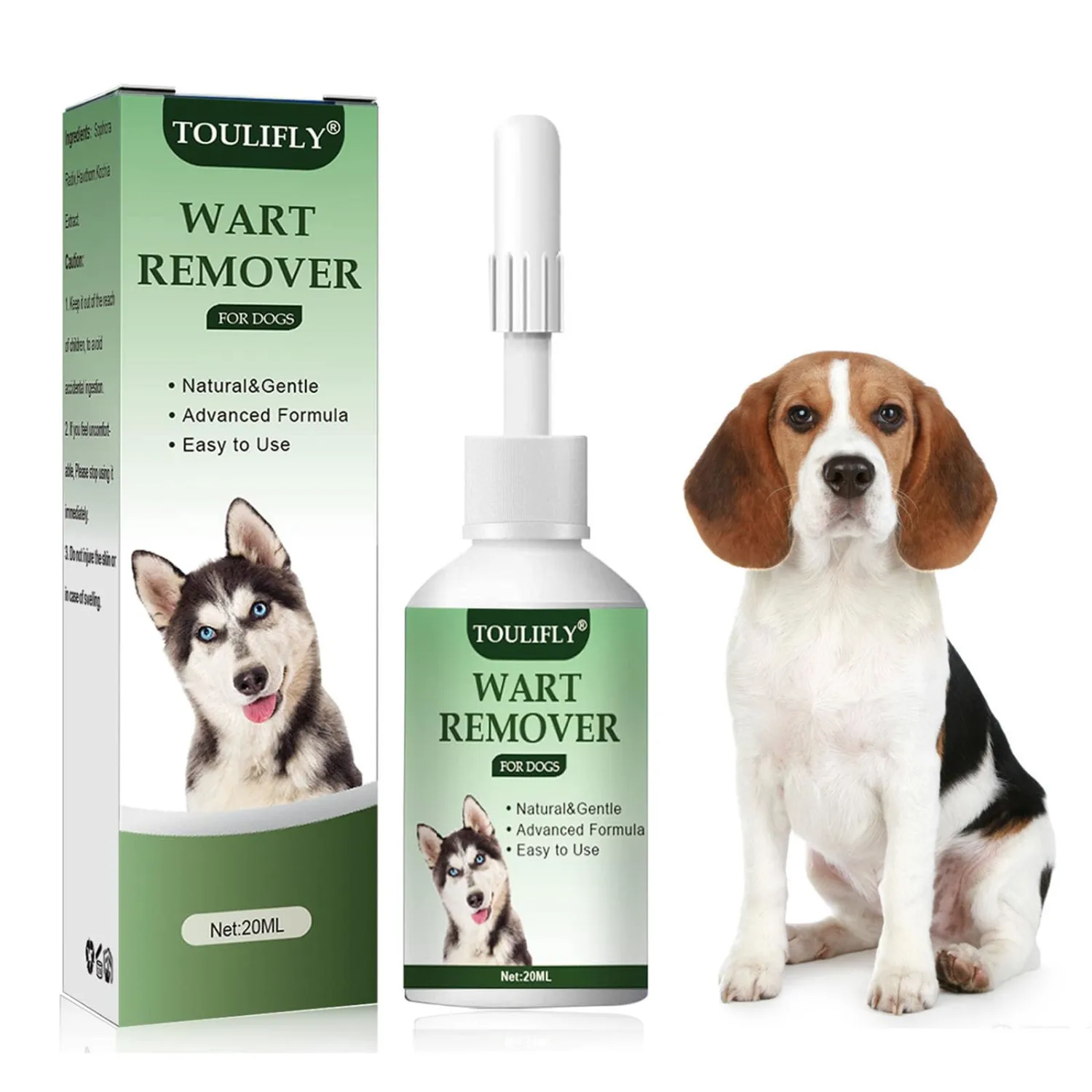 Dog Wart Remover, Natural Dog Wart Removal, Tag Remover Skin, Rapidly Eliminates Pets Warts, Dog Skin Tags with no Harm and Irritation