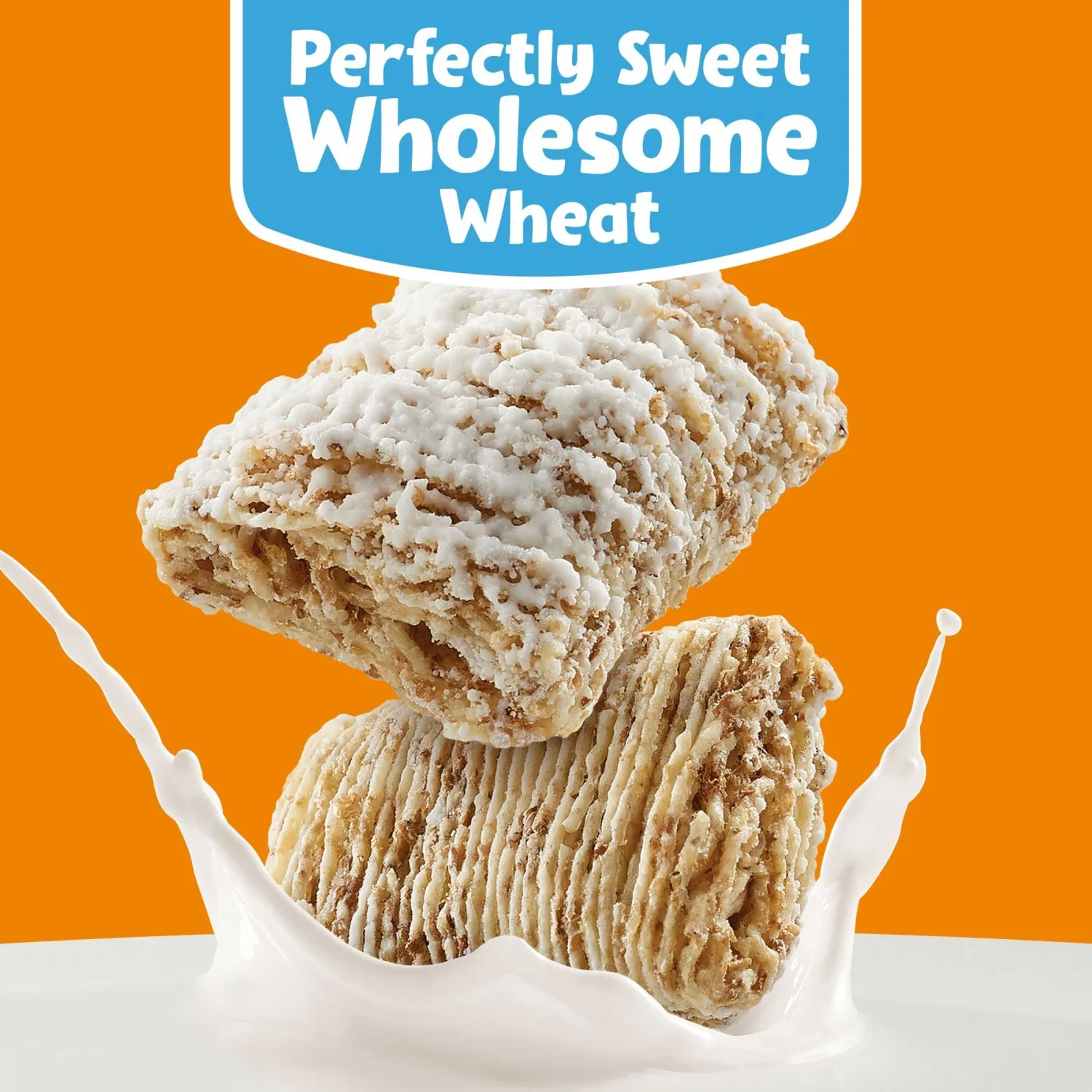 Kellogg's Frosted Mini-Wheats Breakfast Cereal, Kids Cereal, Family Breakfast, Original, 16oz Box (1 Box)