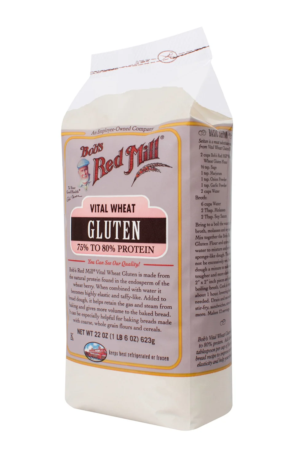 Bob's Red Mill, Vital Wheat Gluten Flour, 22 oz