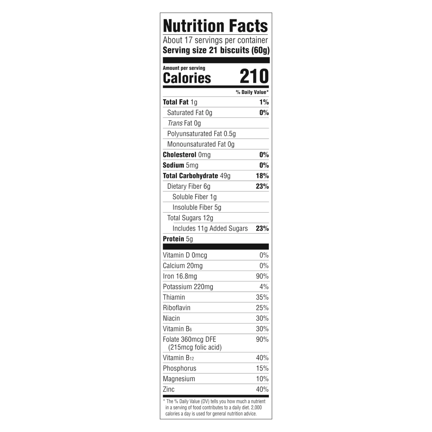 Malt-O-Meal Strawberry Cream Mini Spooners Shredded Wheat Cereal, Frosted Strawberry Breakfast Cereal Squares, Large Cereal for Family, 36 OZ Resealable Cereal Bag