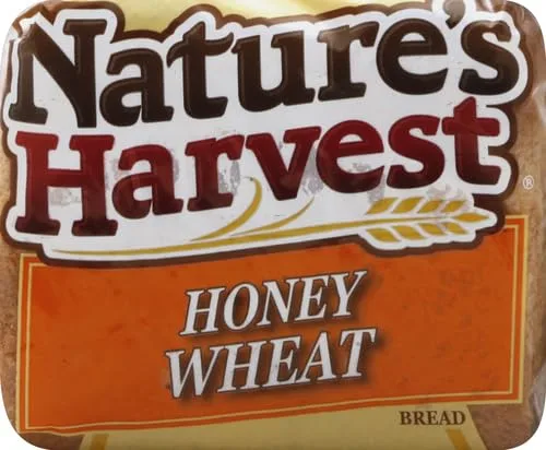 Nature's Harvest Honey Wheat Bread, 20 oz