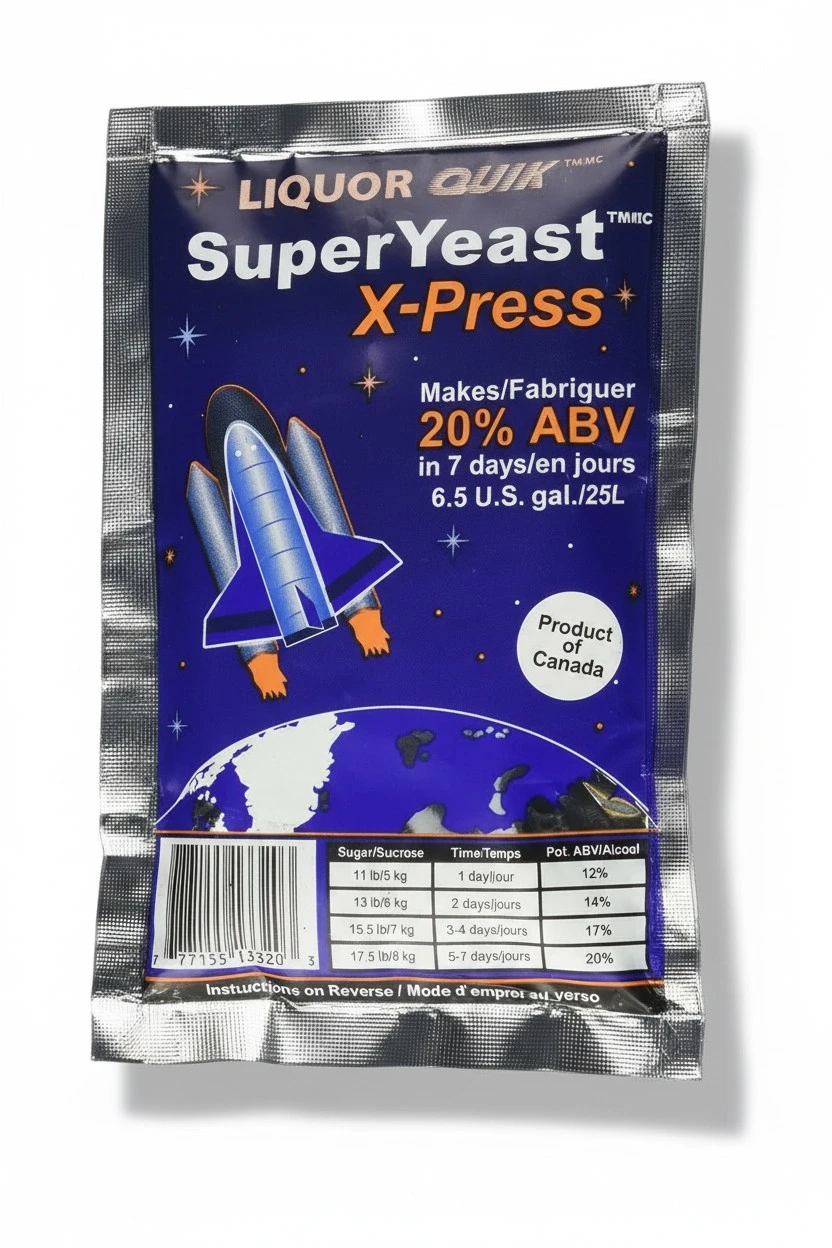 Liquor Quik Super Yeast X-Press (Makes 6.5 U.S. gal./25L)