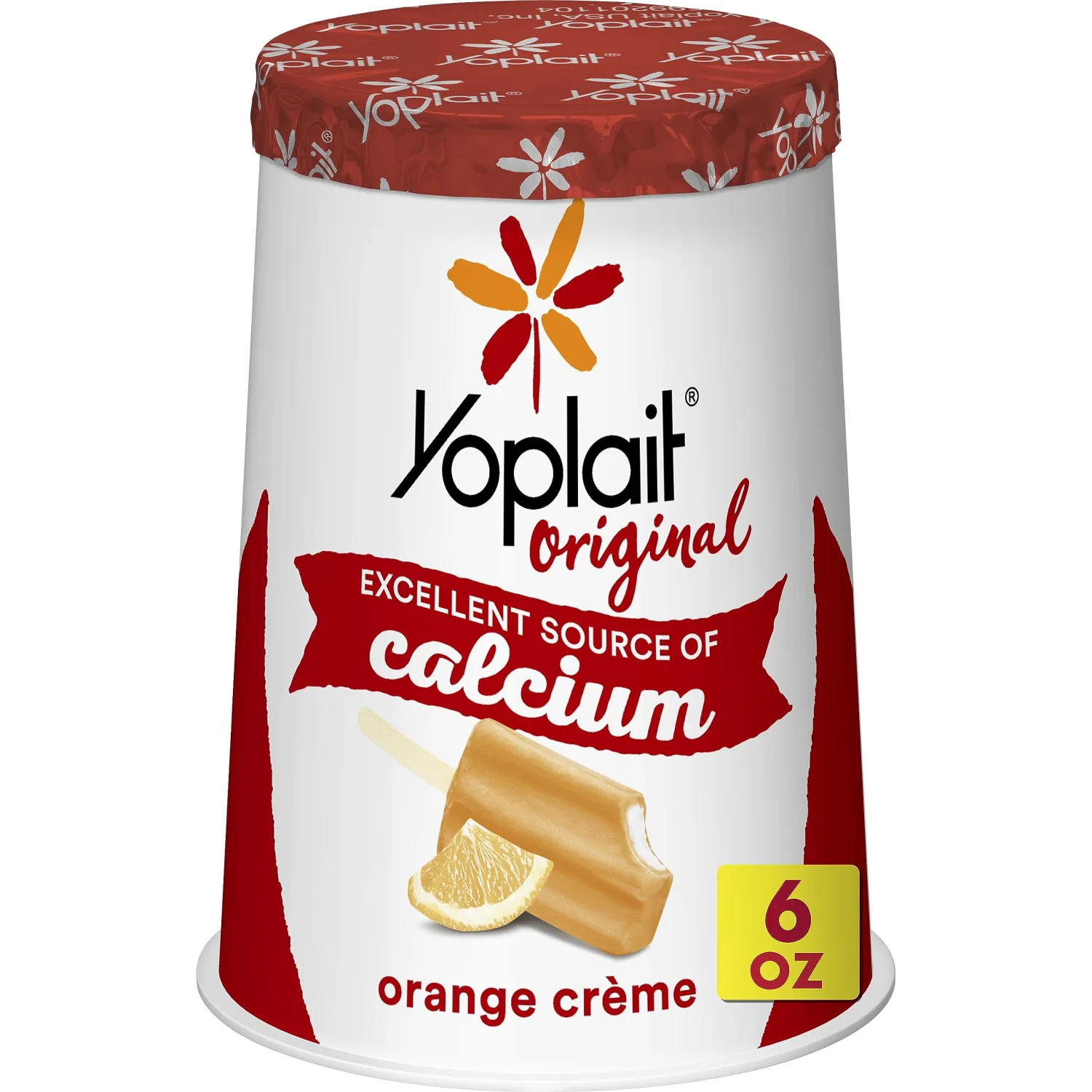 Yoplait Original Orange Creme Flavored Low Fat Yogurt Cup, 6 oz