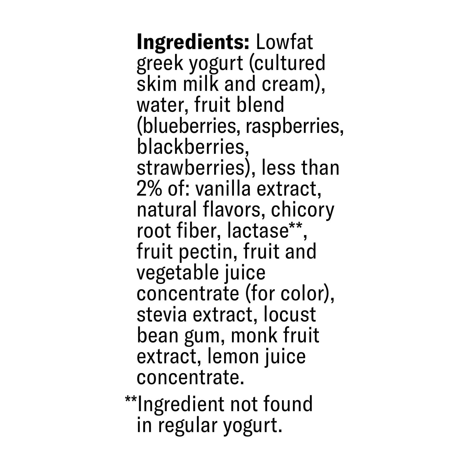 Chobani® 20g Low-Fat Greek Yogurt Drink Mixed Berry Vanilla 10 fl oz