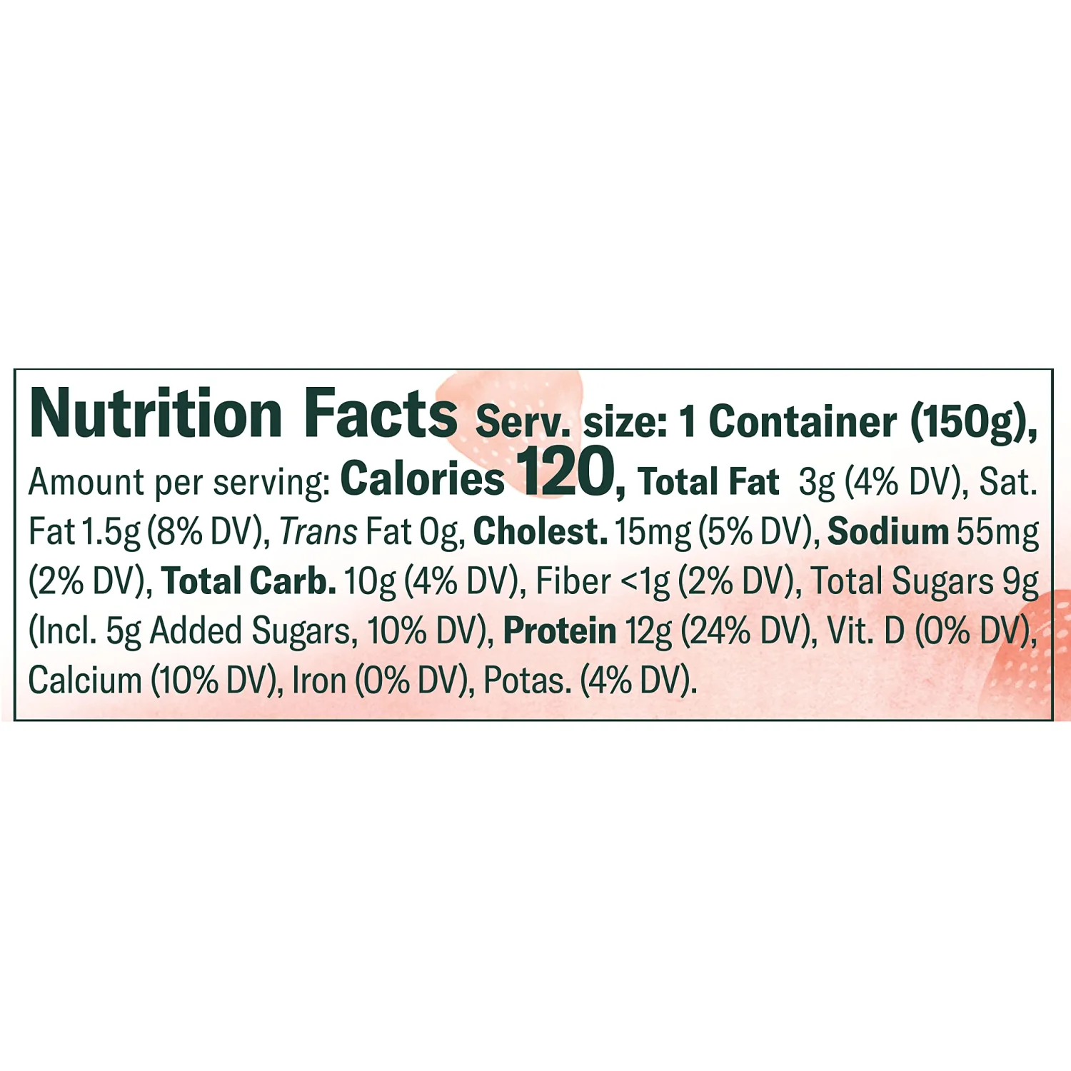 Chobani Monterey Strawberry Greek Yogurt, 5.3 oz
