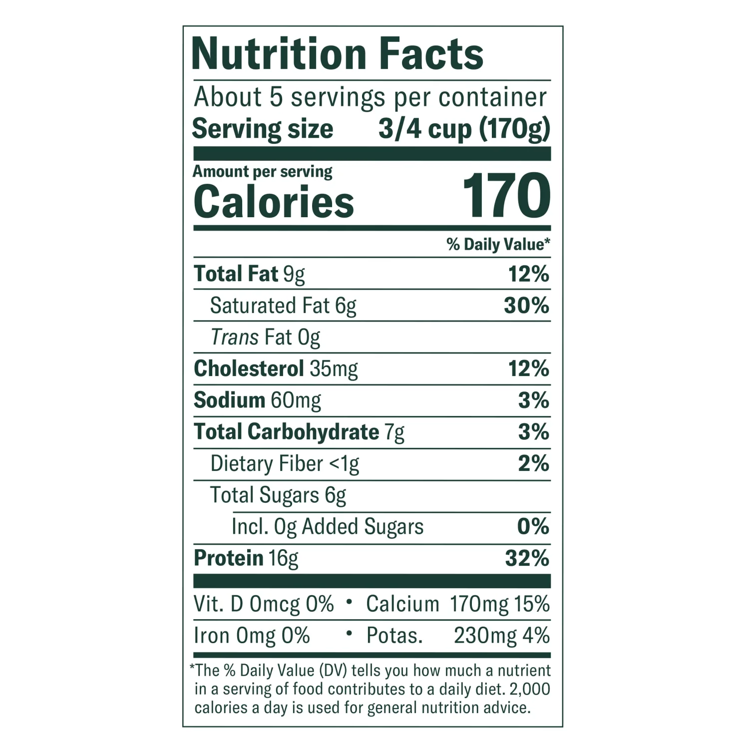 Chobani® Whole Milk Plain Greek Yogurt 32oz