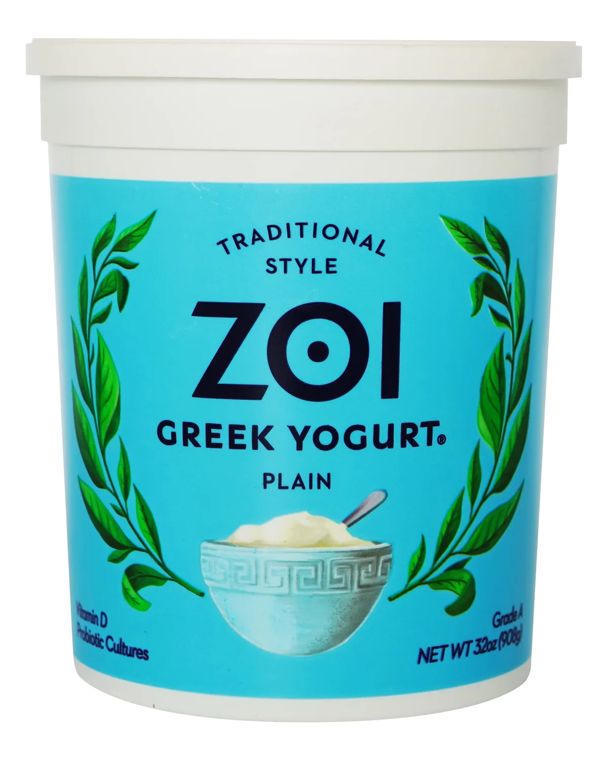 Zoi, Greek Traditional Plain Yogurt 32 oz