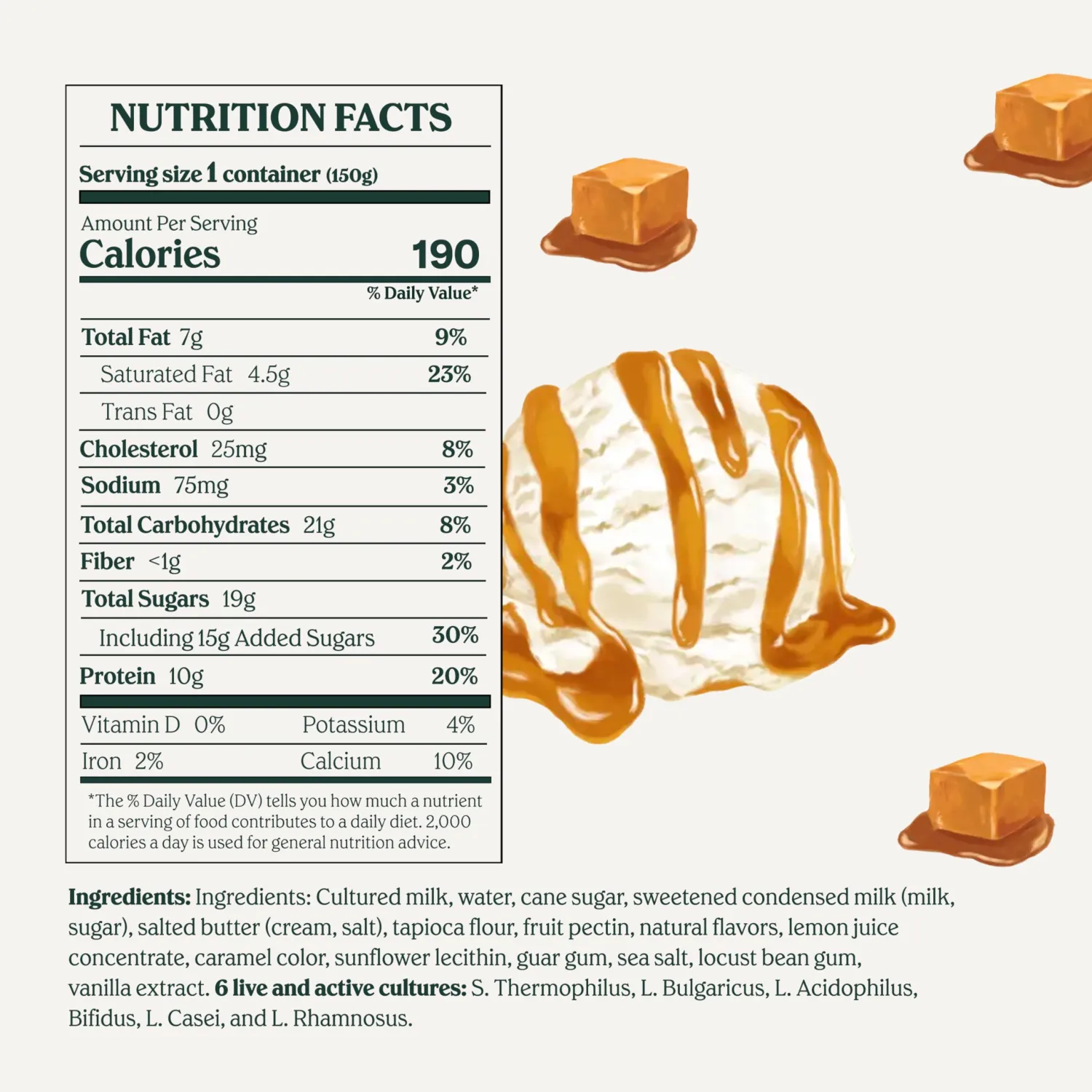 Chobani Creations® Caramel Sundae 5.3oz