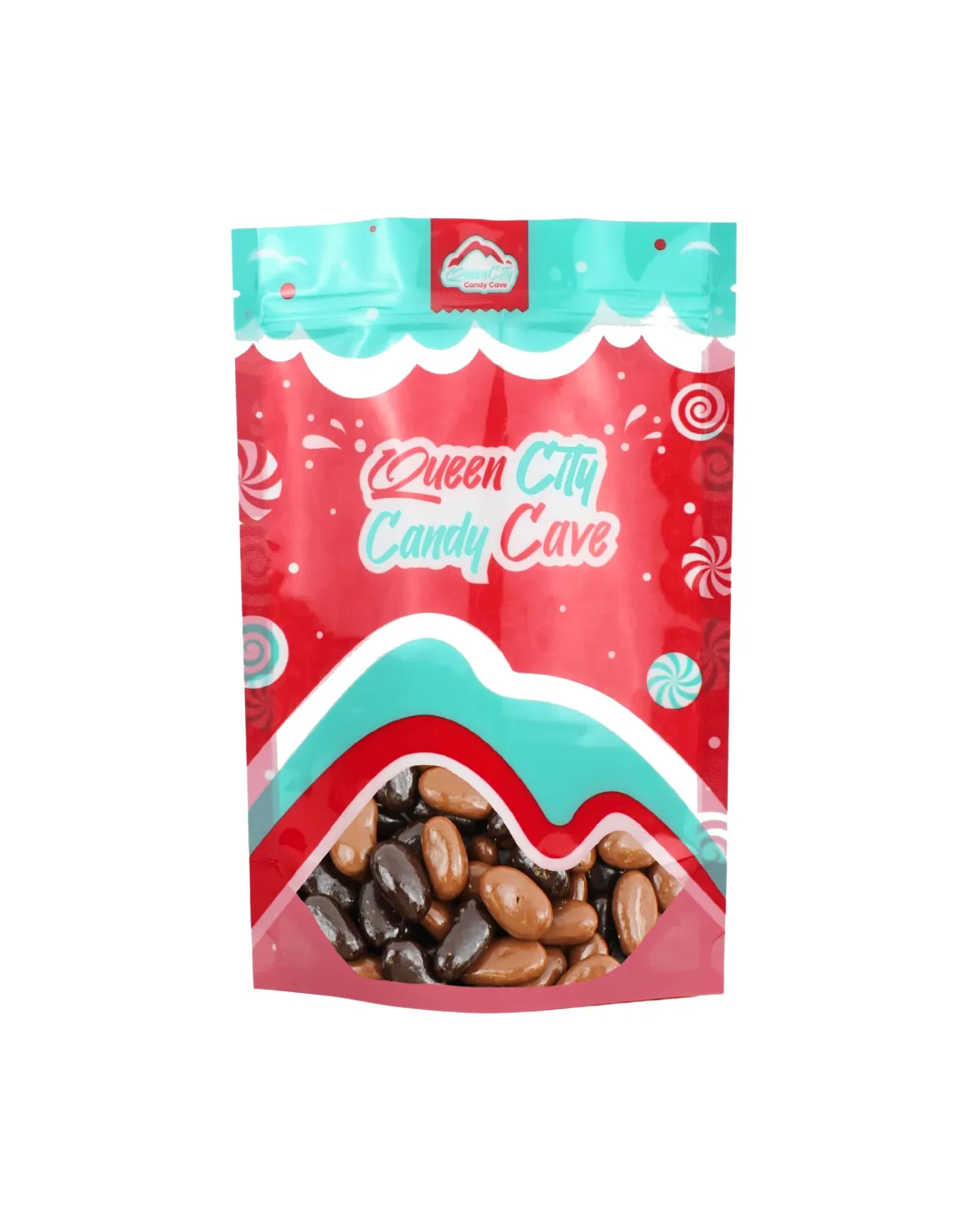Chocolate Covered Raisins Medley Mix, Bulk Chocolate Covered Plump Candy Raisins by Queen City Candy Cave (8 oz)