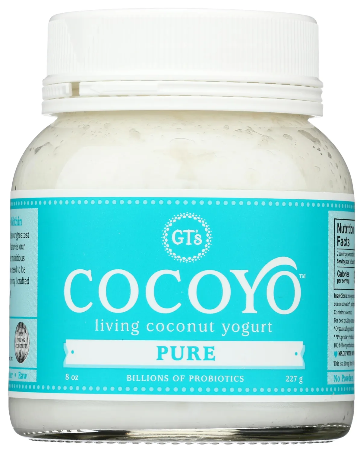 GTS Yogurt Coconut, 8 Fluid oz